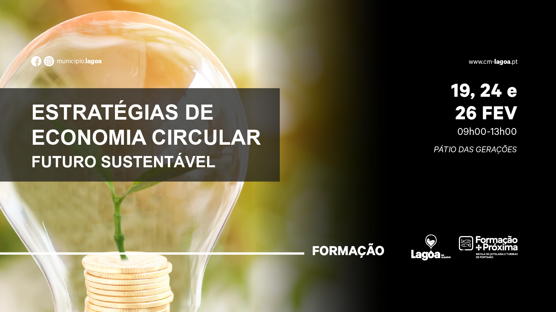 Formação +Próxima | Estratégias de Economia Circular: Futuro Sustentável