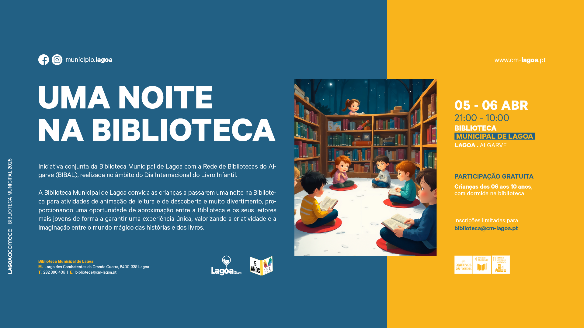 Uma Noite na Biblioteca