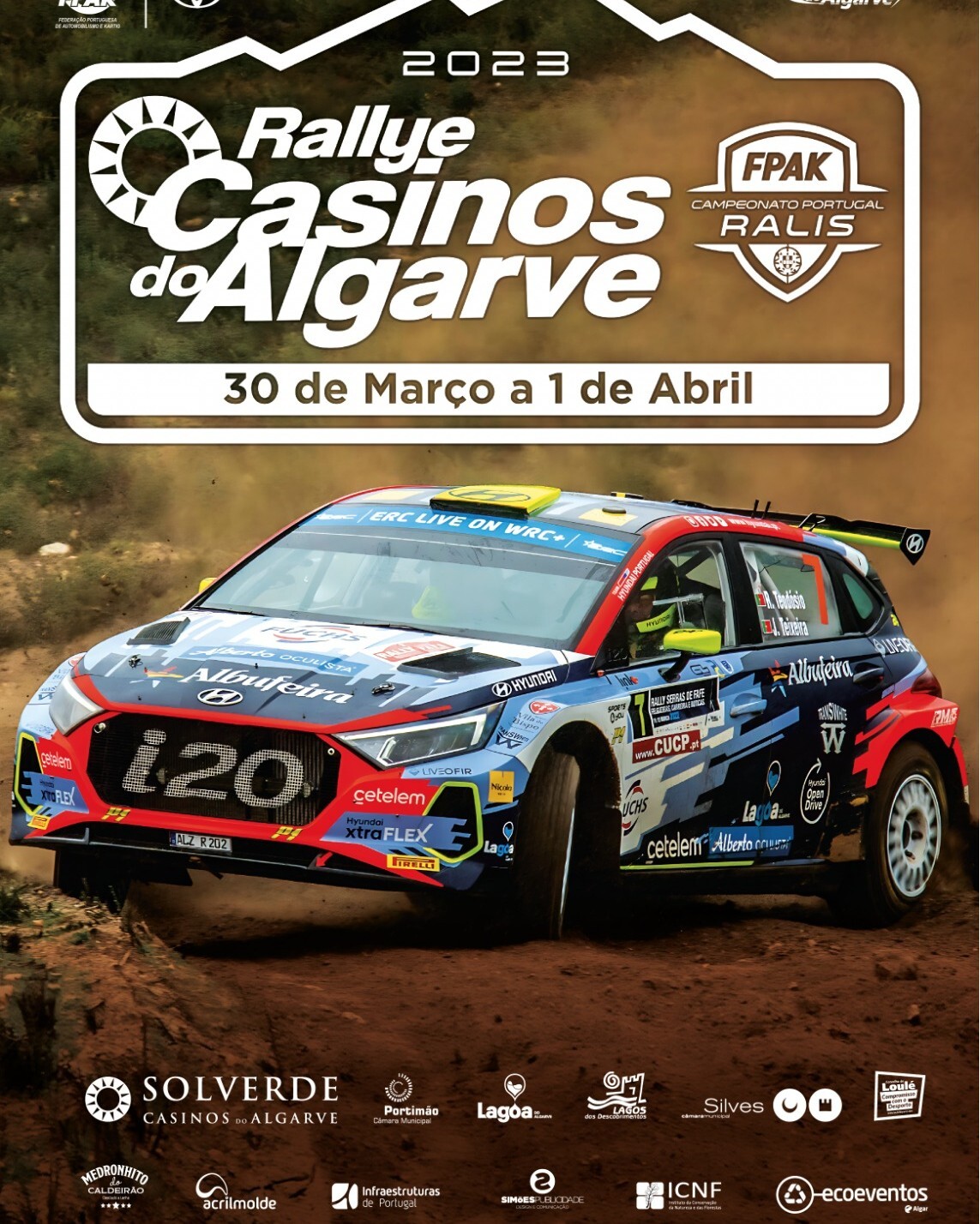 As emoções do Rallye Casinos do Algarve regressam a Lagoa