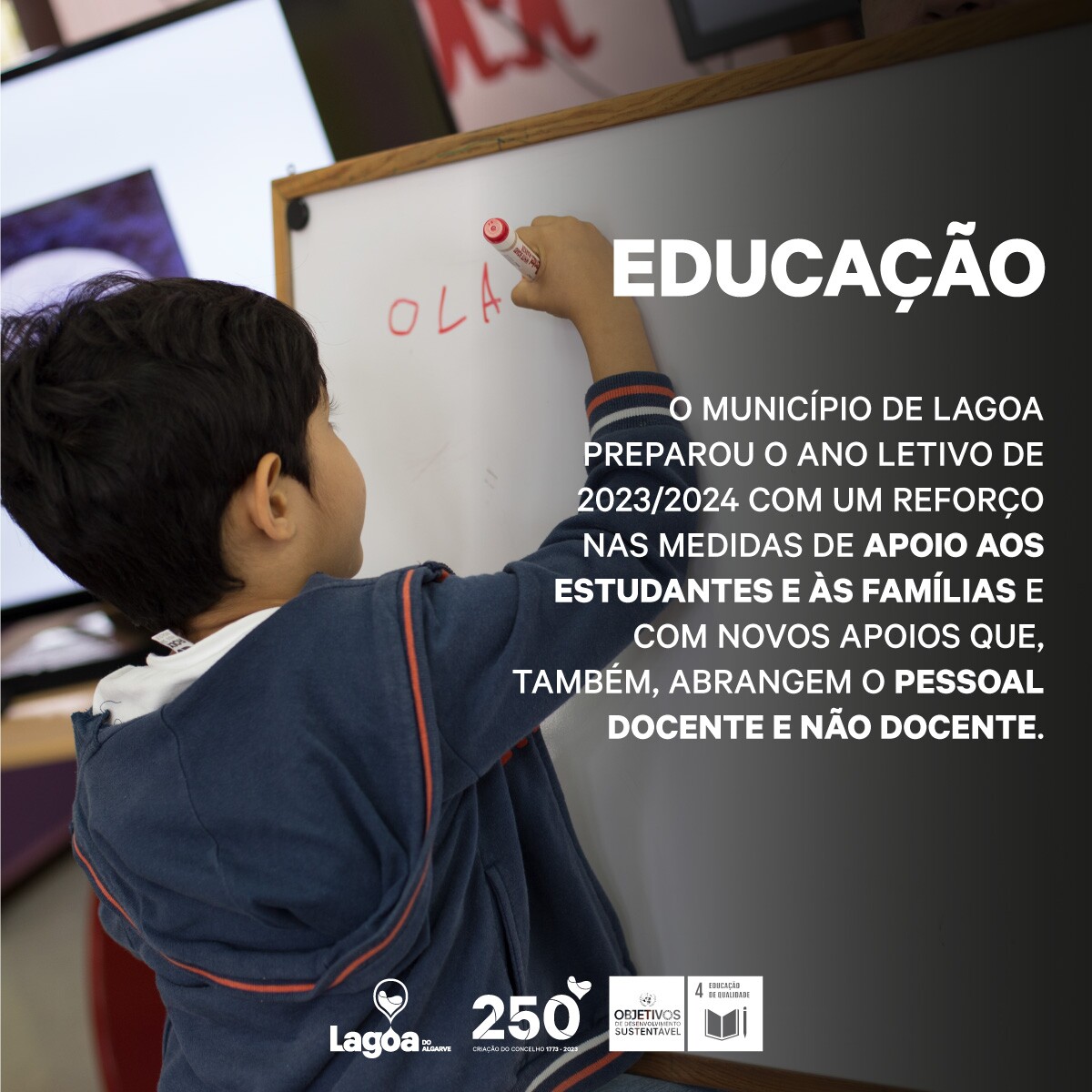 Município de Lagoa reforça o apoio à comunidade escolar no ano letivo 2023/2024