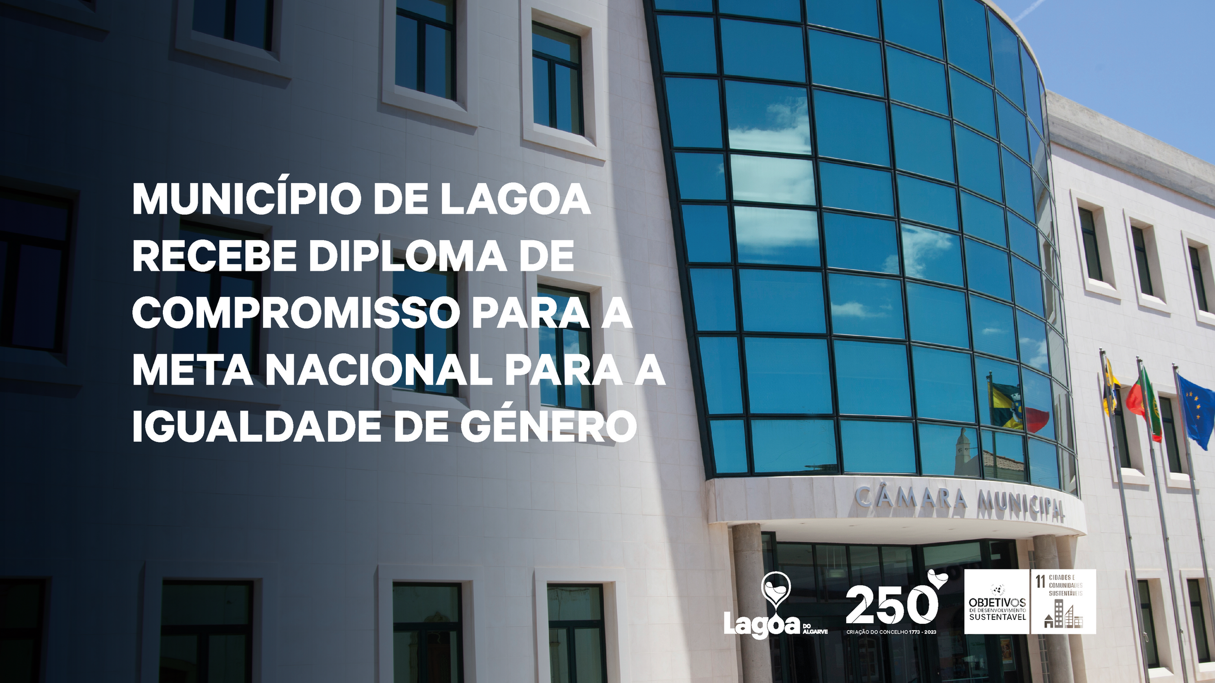 Município de Lagoa recebe Diploma de Compromisso para a Meta Nacional para a Igualdade de Género