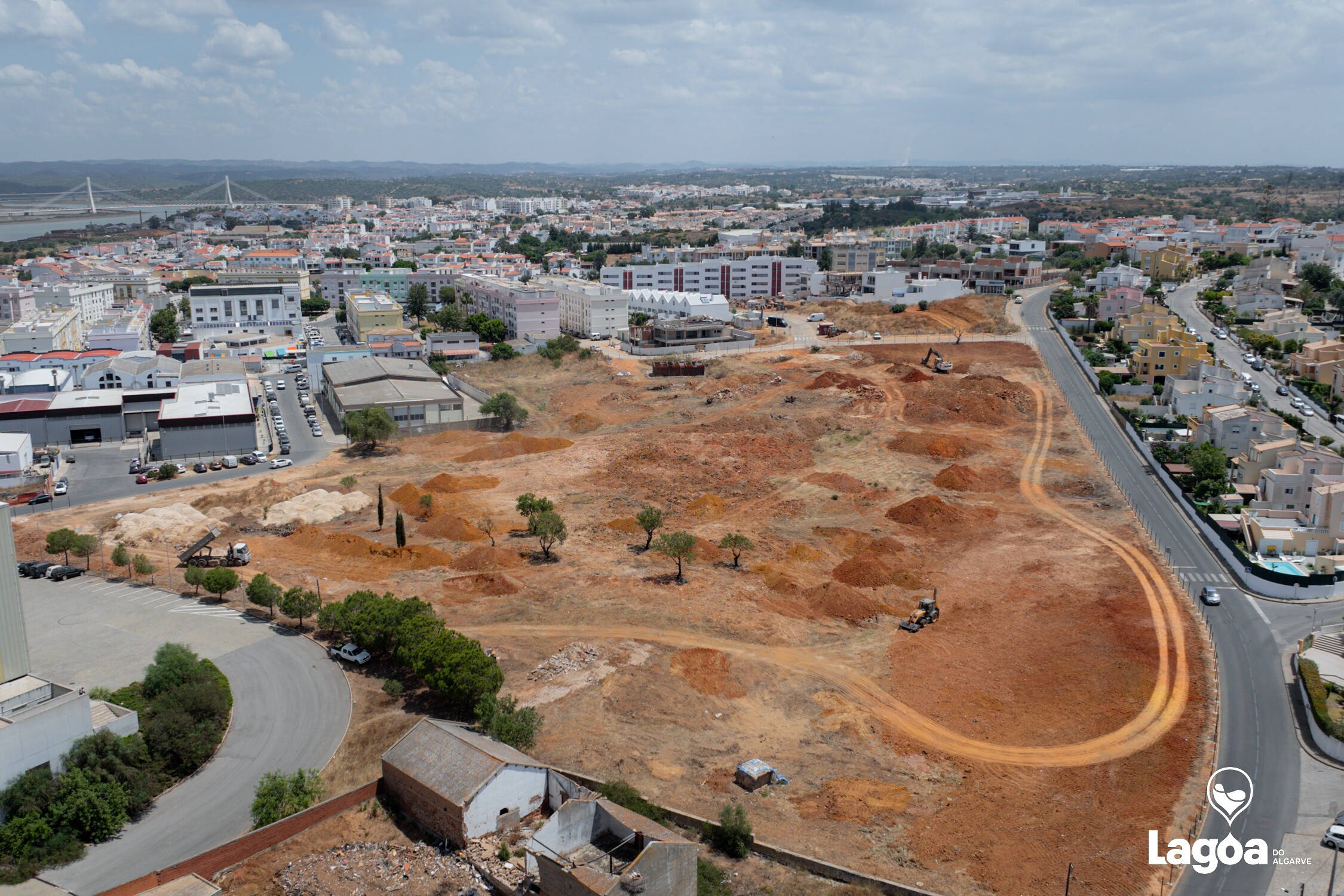 Município de Lagoa inicia a construção do Parque Urbano do Parchal