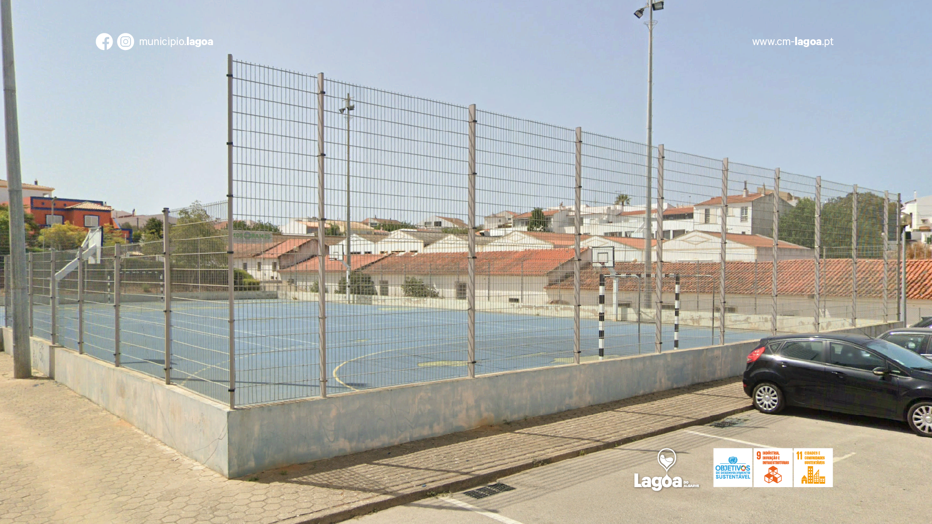 Município de Lagoa inicia a requalificação do Polidesportivo da Mexilhoeira da Carregação