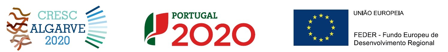 Logos Apoio CRESC ALGARVE 2020 FEDER